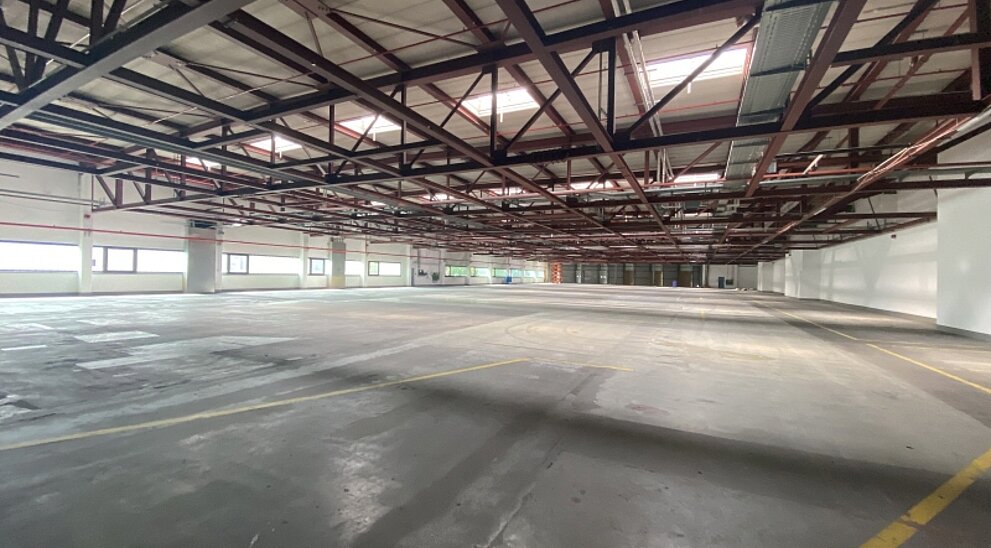 Innenansicht Hallenfläche