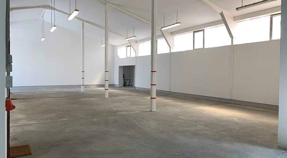 Beispiel Innenansicht Halle