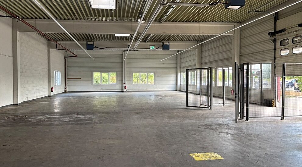 Innenansicht Halle 1