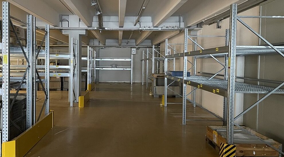 Halle Innenansicht