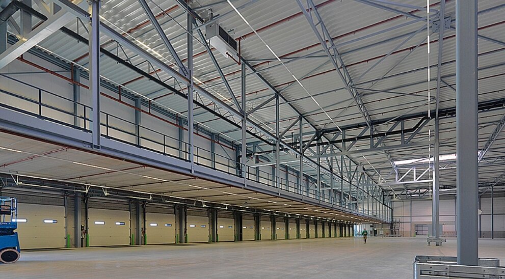 Beispielansicht Hallenfläche