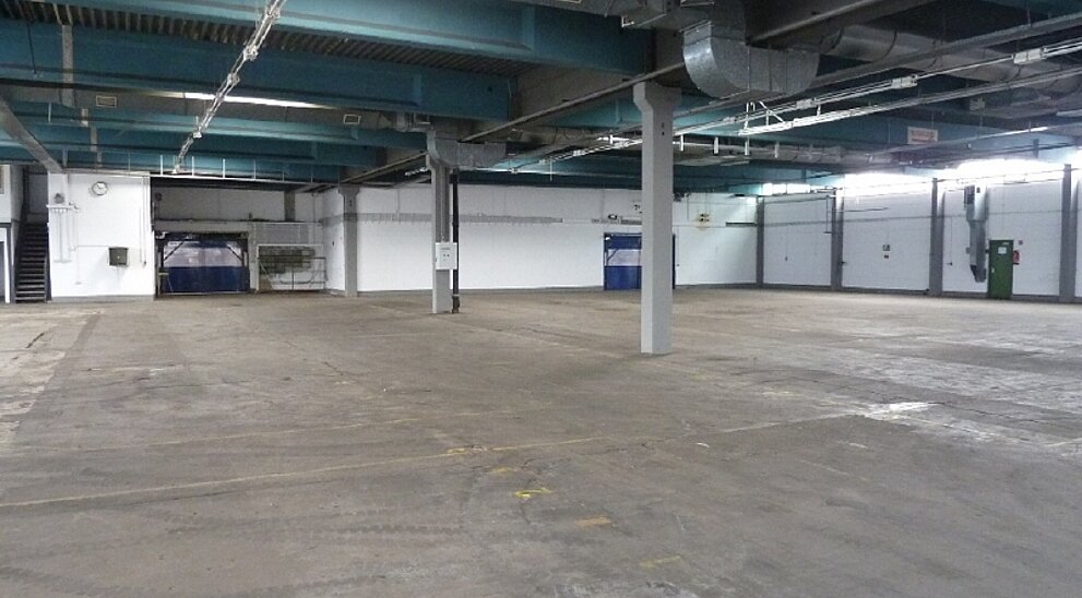 Beispiel Innenansicht Halle