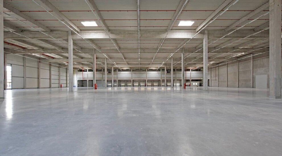 Beispielansicht Hallenfläche