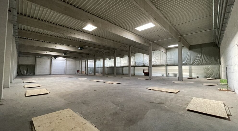 Innenansicht Halle