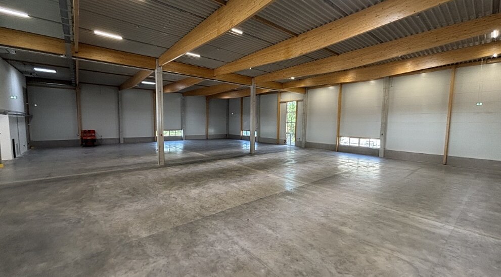 Innenansicht Hallenfläche