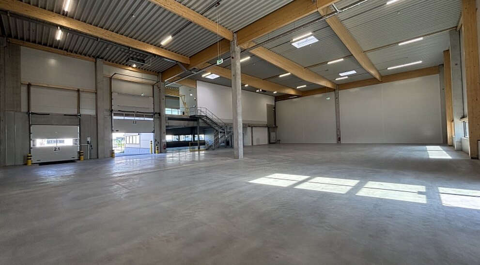 Innenansicht Hallenfläche