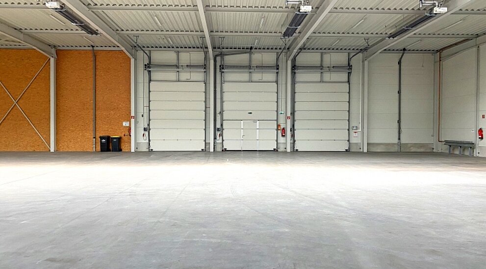 Innenansicht Hallenfläche