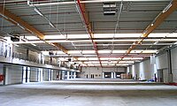 Innenansicht Hallenfl&auml;che
