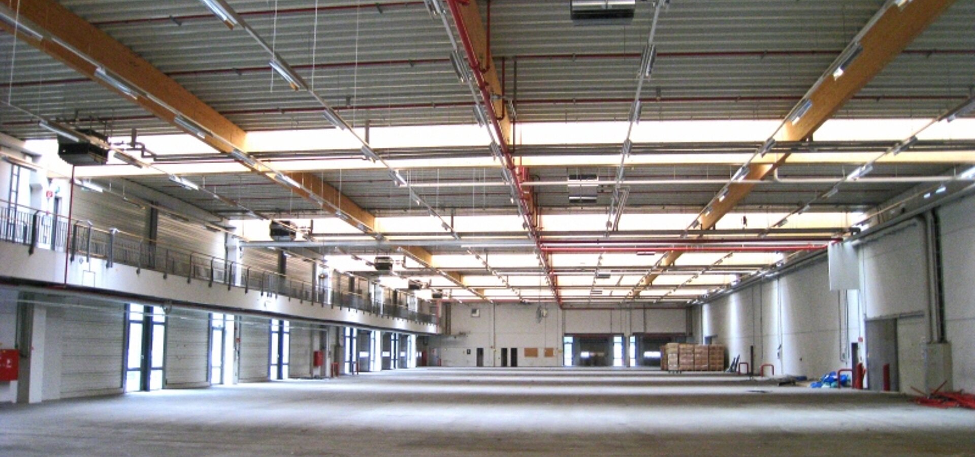 Innenansicht Hallenfl&auml;che
