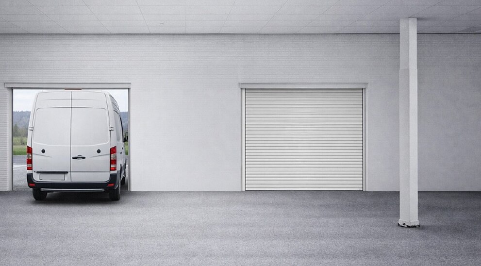 Visualisierung - Innenansicht Halle