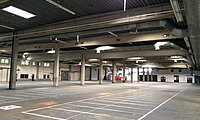 Innenansicht Hallenfläche
