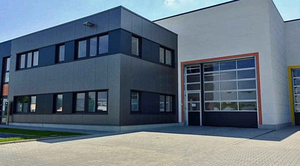 Au&szlig;enansicht Hallenfl&auml;che