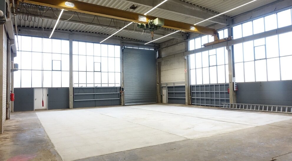 Hallenansicht 2