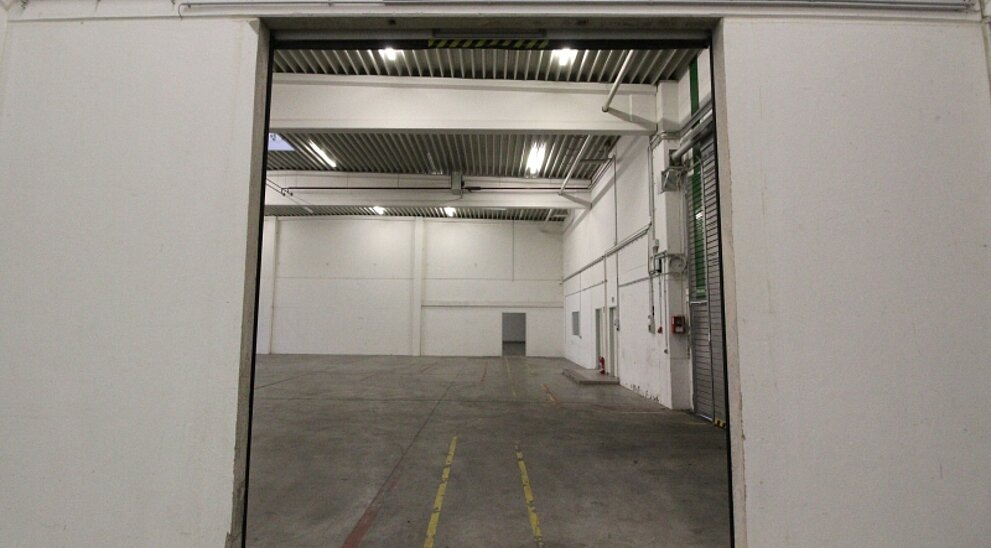 Bespielansicht Hallentrennung