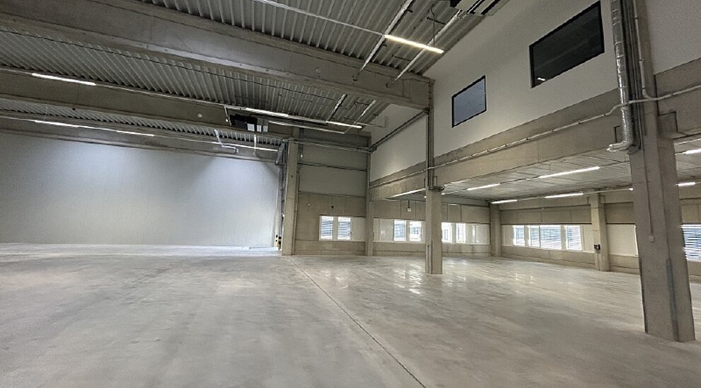 Innenansicht Halle