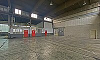 Innenansicht Hallenfläche