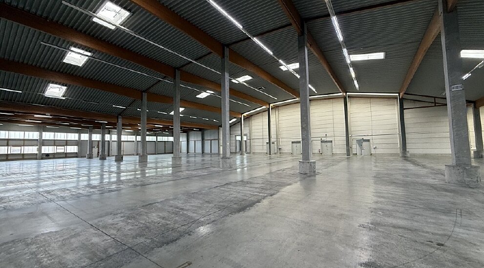 Innenansicht Halle