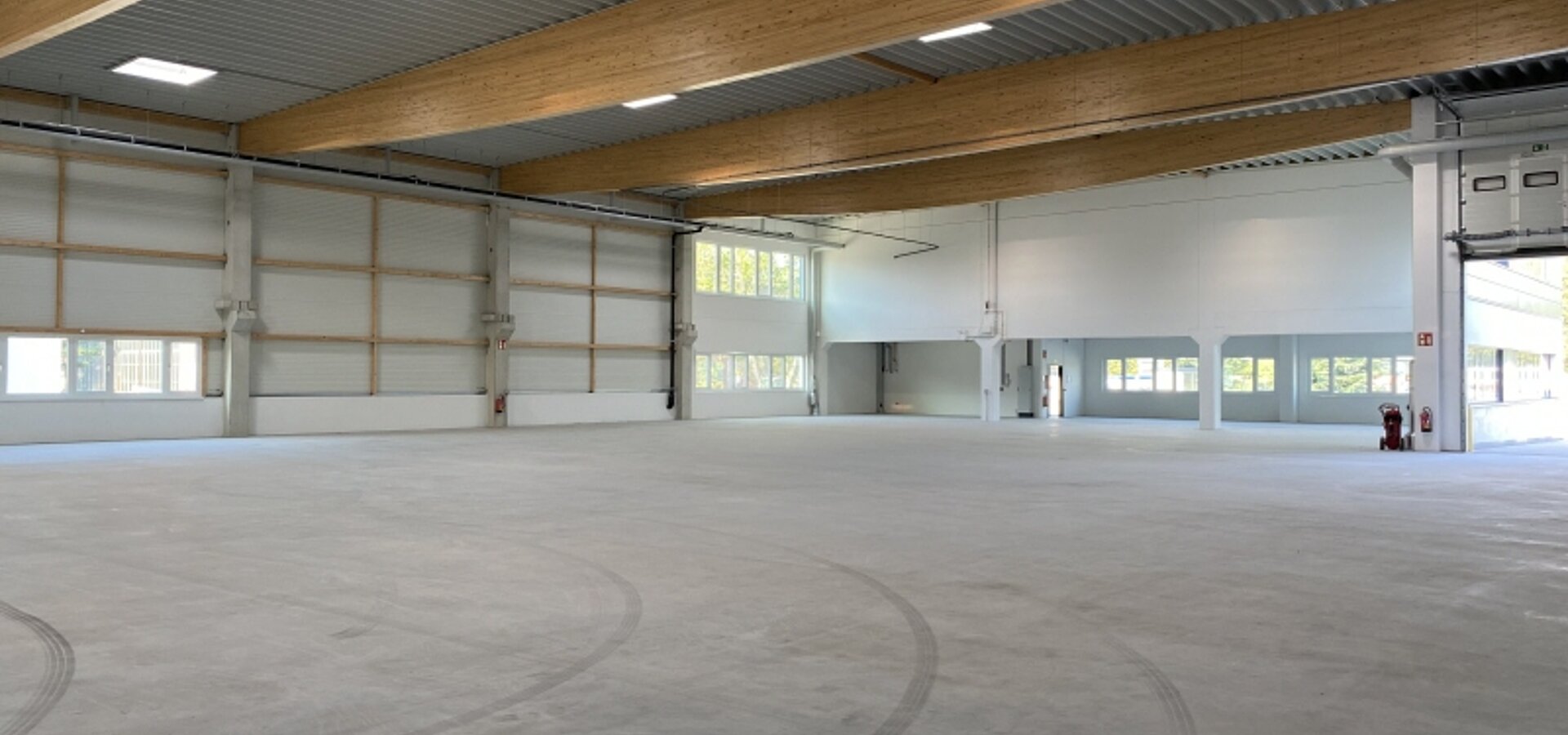 Innenansicht Hallenfläche