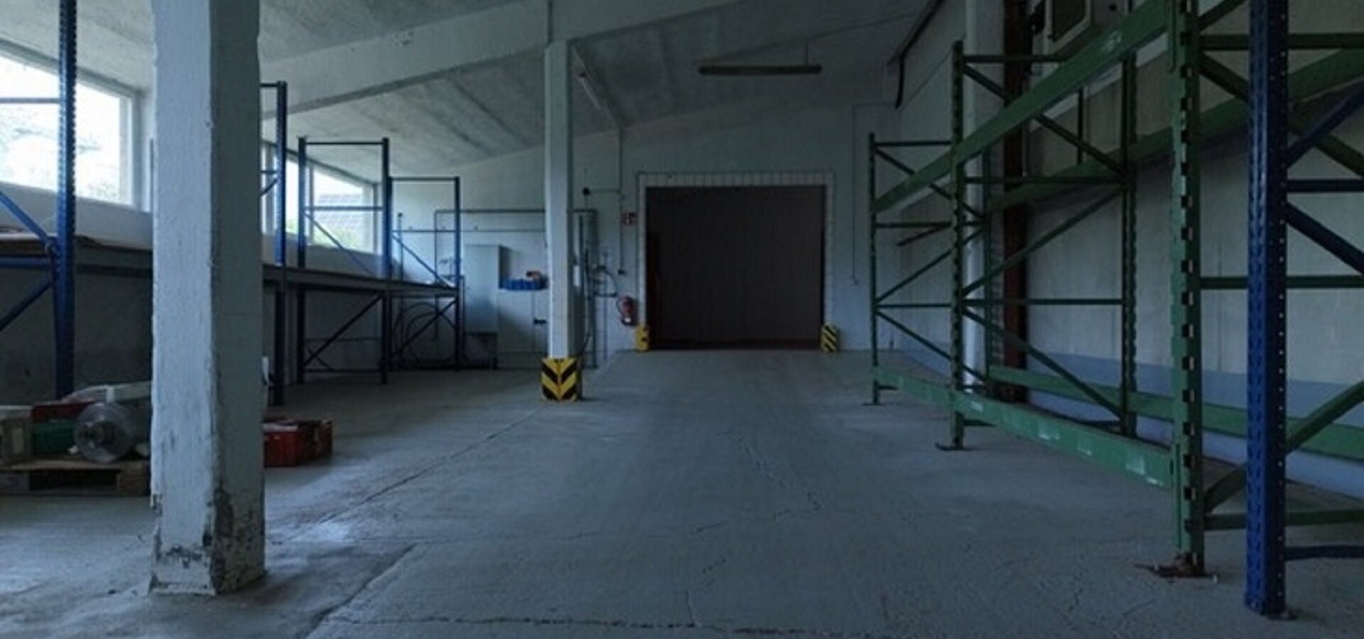 Innenansicht Lagerhalle