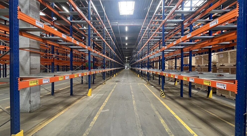Innenansicht Hallenfl&auml;che