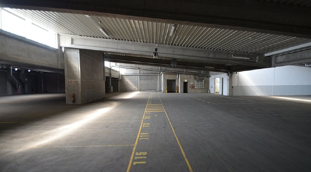 Innenansicht Halle