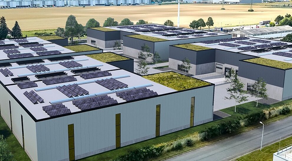 Visualisierung Gewerbepark