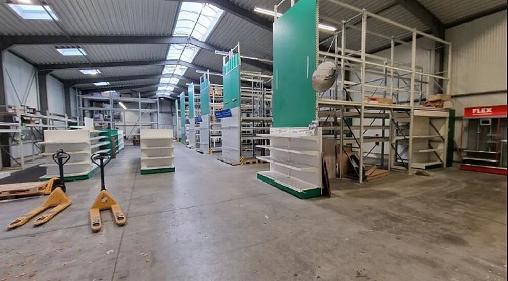 Halle 19 Innenansicht