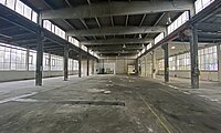 Innenansicht Hallenfläche