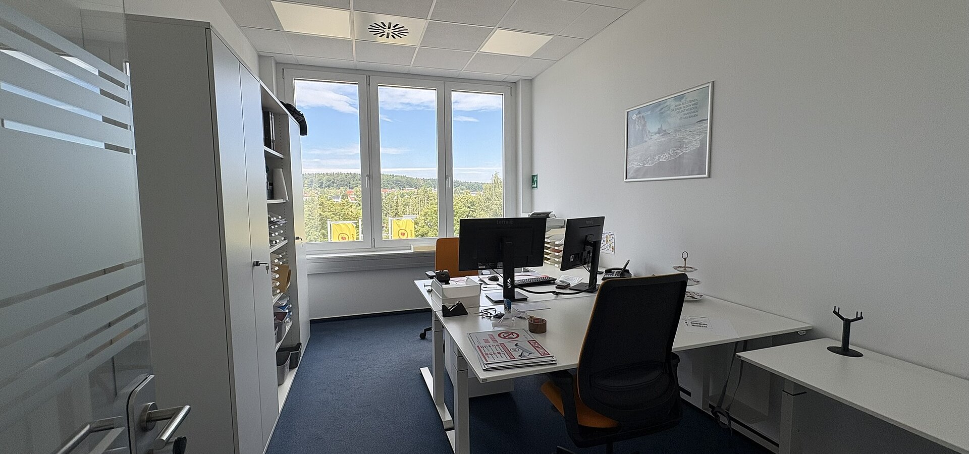 Innenansicht B&uuml;ro