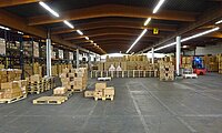 Innenansicht Hallenfl&auml;che