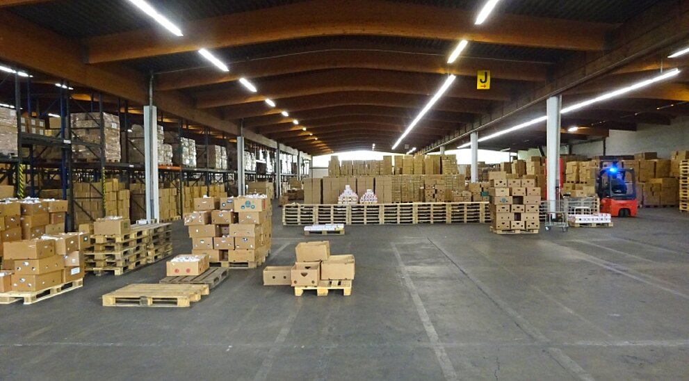 Innenansicht Hallenfl&auml;che