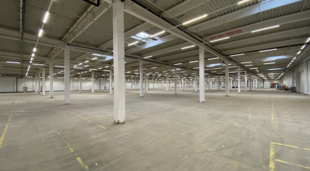 Innenansicht Halle 1 (Stand 29-10-25)