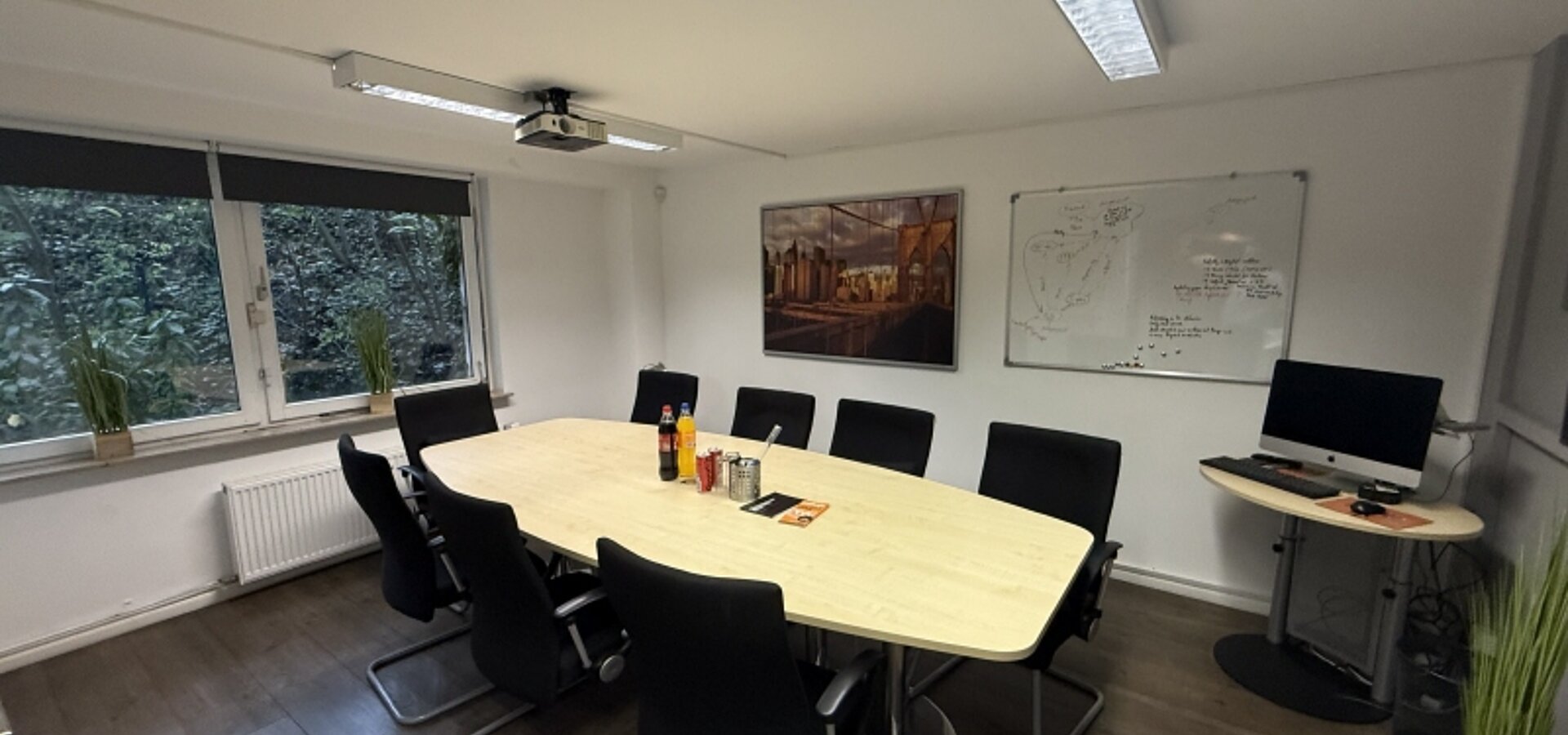 Innenansicht Büro