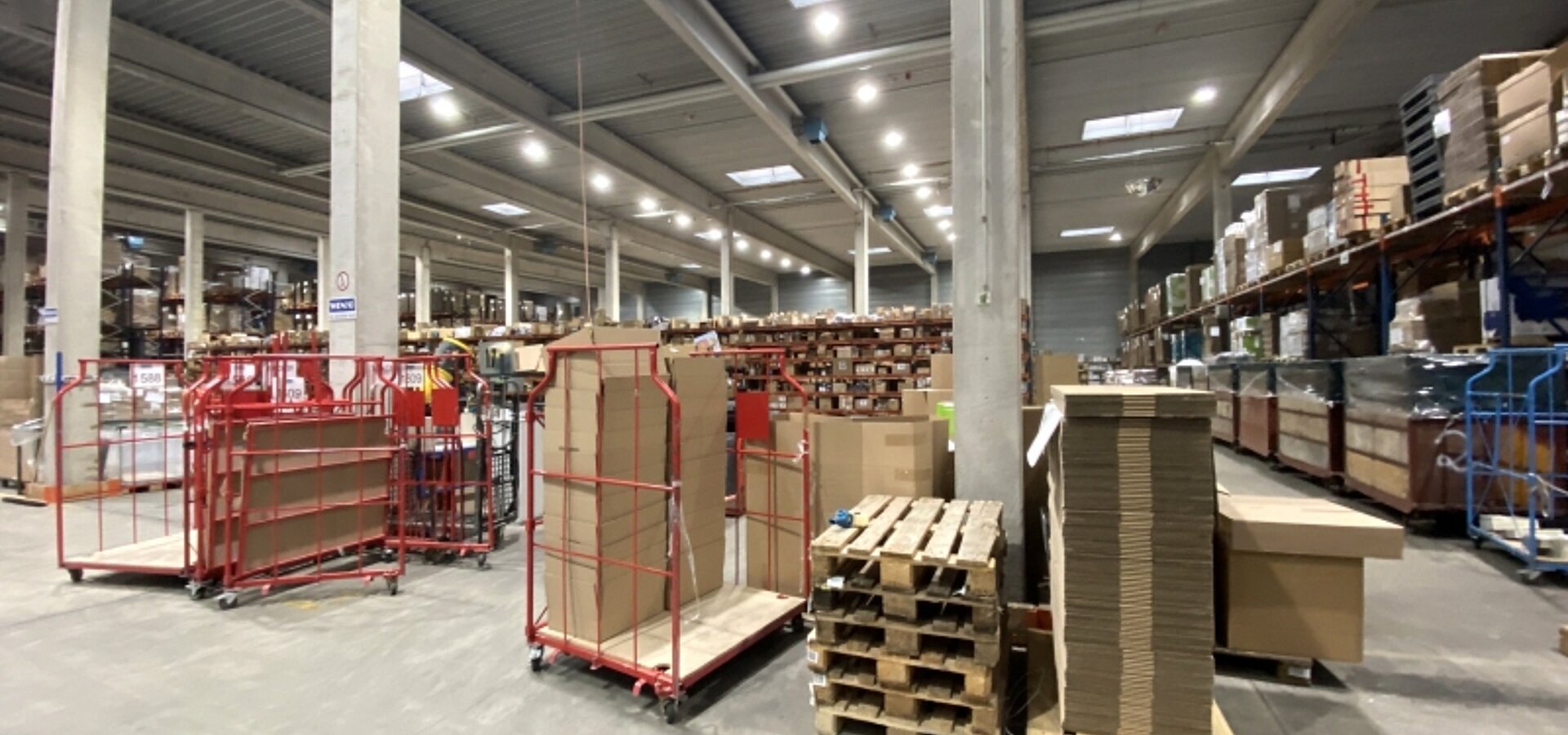 Innenansicht Hallenfläche